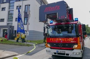 Feuerwehr Bochum: FW-BO: Brennende Mikrowelle in Bochum-Eppendorf