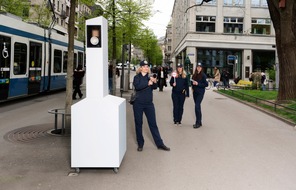 Graub&uuml;nden blitzt Fussg&auml;nger*innen in Z&uuml;rich &ndash;  Eine Aktion f&uuml;r mehr &laquo;patgific&raquo;