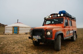 Jaguar Land Rover Deutschland GmbH - Presse Land Rover: Land Rover gibt das Ziel seiner Abenteuertour bekannt / Die Mongolei wird Austragungsort für die dritte internationale Land Rover G4 Challenge - jetzt bewerben