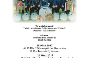 Freiwillige Feuerwehr Menden: FW Menden: 150 Jahre und kein bißchen leise
!!!KORREKTURMELDUNG!!!