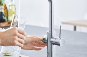 GROHE AG: Jeder Tropfen zählt - nicht nur am Weltwassertag: GROHE Innovationen unterstützen nachhaltiges Wassermanagement (FOTO)