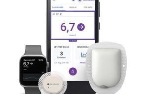 Dexcom Deutschland GmbH: Dexcom G7 zur kontinuierlichen Glukosemessung in Echtzeit jetzt in der Schweiz mit Omnipod® 5 kompatibel