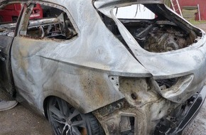 Polizei Minden-Lübbecke: POL-MI: Nach Fahrzeugbrand in Raderhorst - Polizei sucht Zeugen