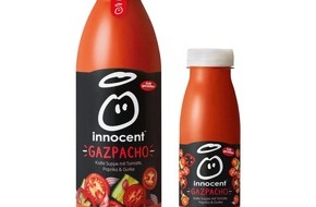 innocent Deutschland GmbH: Die perfekte leichte Mahlzeit: die neue gekühlte Gazpacho von innocent