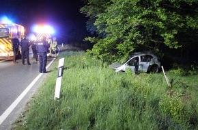 Polizei Aachen: POL-AC: Fahrer bei Unfall schwer verletzt