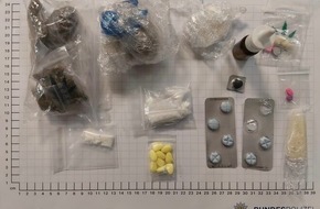 Bundespolizeidirektion Sankt Augustin: BPOL NRW: Bundespolizei nimmt Mann nach Drogenfund fest