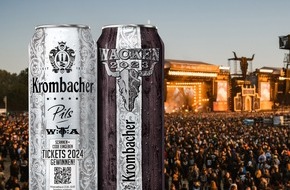 Krombacher Brauerei GmbH & Co.: Krombacher startet die Wacken Open Air-Saison 2023