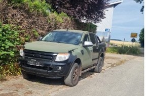 Polizeidirektion Hannover: POL-H: Ford Ranger und VW Multivan entwendet - Polizei bittet um Zeugenhinweise