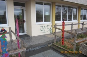 Polizeidirektion Montabaur: POL-PDMT: Miehlen - Einbruch und Graffiti-Sprüherei in der Mühlbach-Schule