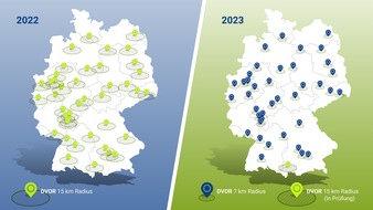 DFS Deutsche Flugsicherung GmbH: DFS gibt mehr als 21.000 Quadratkilometer für Windkraft frei