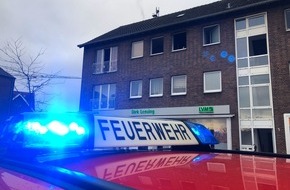 Freiwillige Feuerwehr der Stadt Goch: FF Goch: Küchenbrand am Bahnhofsplatz