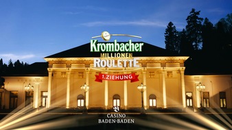 Krombacher Brauerei GmbH & Co.: Das Krombacher Millionen Roulette / Spannung pur bei der ersten Ziehung aus dem Casino Baden-Baden