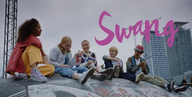 KiKA - Der Kinderkanal ARD/ZDF: Premiere für "SWANG" ab 5. September 2025 bei KiKA / Moderne Musical-Serie über Identität und Freundschaft