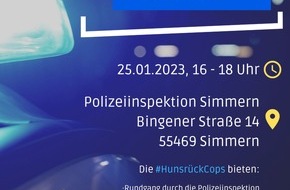 Polizeipräsidium Koblenz: POL-PPKO: Polizei Simmern backstage erleben