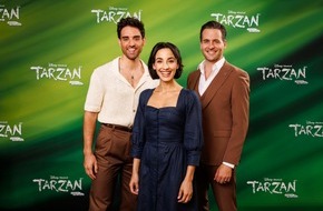 Stage Entertainment GmbH: Zwei Tarzans, eine Jane: Philipp Büttner und Abla Alaoui übernehmen die Hauptrollen – Alexander Klaws spielt Premiere