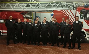 Feuerwehr Kleve: FW-KLE: Jahreshauptversammlung des Löschzugs Kleve