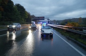 Feuerwehr Schwelm: FW-EN: Verkehrsunfall BAB 1