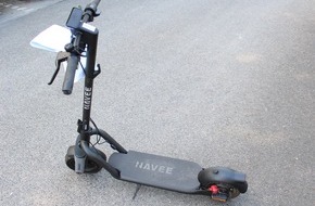 Polizei Rheinisch-Bergischer Kreis: POL-RBK: Bergisch Gladbach - Polizei sucht rechtm&auml;&szlig;igen Eigent&uuml;mer eines E-Scooters