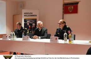 Feuerwehr München: FW-M: Millionen für Infrastruktur der Freiwilligen Feuerwehr geplant: Stadt stärkt Zivil- und Bevölkerungsschutz