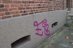 Polizei Düren: POL-DN: Sachbeschädigung durch Graffiti - Belohnung ausgesetzt