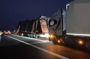 Polizeiinspektion Hildesheim: POL-HI: Pressemitteilung der Autobahnpolizei Hildesheim zur Unwetterlage am 09.01.2026