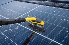Alfred Kärcher SE & Co. KG: Pressemitteilung: Tipps für die Reinigung von Photovoltaikanlagen