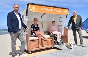 Tourismusverband Mecklenburg-Vorpommern: PM 50/20 Sieger im landesweiten Wettbewerb "Barrierefreier Strandkorb" steht fest
