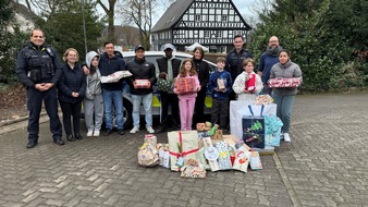 Polizei Hagen: POL-HA: Polizei Hagen erfüllt Wünsche von Hagener Kindern und Jugendlichen des Agnesheims Funckenhausen