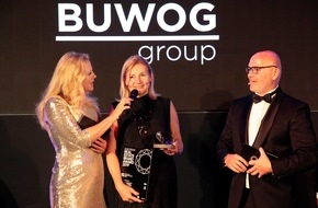 BUWOG Bauträger GmbH: Gala mit Barbara Schöneberger: BUWOG gewinnt Award für die stärkste Immobilienmarke Europas