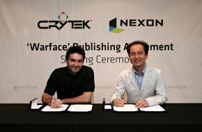 Crytek GmbH: Nexon and Crytek Sign Publishing Deal for Warface® / Online FPS will be marketed and operated in South-Korea and Taiwan (mit Bild)