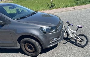 Polizei Wolfsburg: POL-WOB: Verkehrsunfall in Velpke: Radfahrer ohne Helm verletzt
