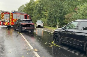 Feuerwehr Bergheim: FW Bergheim: Verkehrsunfall mit Verletzten in Bergheim-Kenten Einsatzreicher Tag der Feuerwehr Bergheim