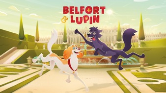 KiKA - Der Kinderkanal ARD/ZDF: Serien-Premiere "Belfort & Lupin - Die Hunde von Versailles" / Abenteuer der tierischen Freunde ab 22. August 2025 bei KiKA