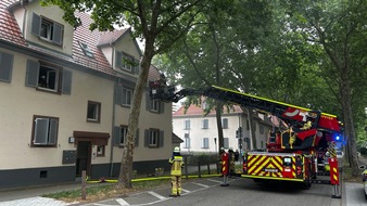 Brand- und Katastrophenschutz der Stadt Speyer: FW Speyer: Wohnungsbrand - eine Person leicht verletzt