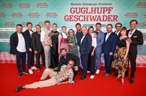 Constantin Film: Auf Eberhofer ist Verlass: GUGLHUPFGESCHWADER begeistert das Premierenpublikum