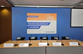 FREIE WÄHLER Bundesvereinigung: Einladung Pressekonferenz: Nachlese der Europawahl und Ausblick auf die Bundestagswahl 2025