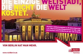 visitBerlin: Von Berlin hat man mehr! (mit Bild) / Berlin Tourismus Marketing GmbH wirbt mit neuen Berlin-Motiven