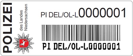 Polizeiinspektion Delmenhorst / Oldenburg - Land / Wesermarsch: POL-DEL: Polizeiinspektion Delmenhorst/Oldenburg-Land/Wesermarsch: Registrierung von Fahrrädern wieder möglich