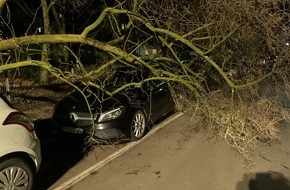 Feuerwehr Dortmund: FW-DO: Sturmtief sorgt für zahlreiche Feuerwehreinsätze in Dortmund