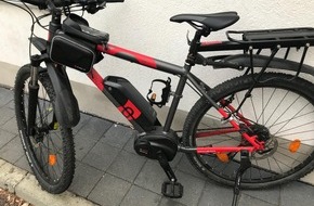 Polizeipräsidium Freiburg: POL-FR: Freiburg-Weingarten: Festnahme nach schwerem Diebstahl von E-Bike - Besitzer gesucht