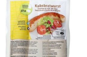 Migros-Genossenschafts-Bund: Migros rappelle la saucisse de veau à rôtir aha!