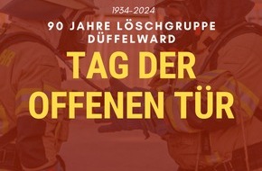 Feuerwehr Kleve: FW-KLE: Tag der offenen Tür in Düffelward