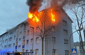 Feuerwehr Offenburg: FW-OG: Wohnungsbrand mit Menschenrettung im Offenburger Osten