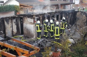 Polizeidirektion Landau: POL-PDLD: Brand einer Scheune in Schwegenheim
