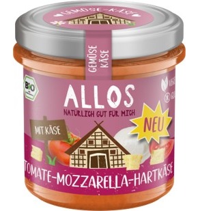 Genussvolle Nuss-Drinks und leckere Gemüse-Käse-Aufstriche von Allos