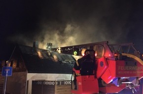 Feuerwehr Mülheim an der Ruhr: FW-MH: Dachstuhlbrand - keine Verletzten #fwmh