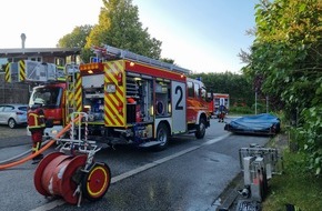 Freiwillige Feuerwehr Bad Segeberg: FW Bad Segeberg: Werkstattbrand im Gewerbegebiet