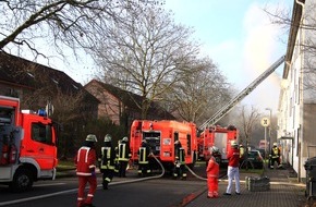 Feuerwehr Essen: FW-E: Wohnungsbrand in Mehrfamilienhaus, Wohnung unbewohnbar, keine Verletzten