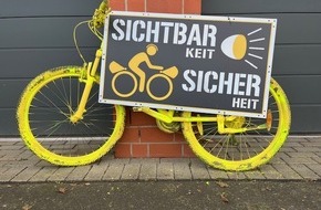 Polizeiinspektion Göttingen: POL-GÖ: (412/2025) Aktion "Mach dich sichtbar!" - Polizei und Stadt Göttingen setzen Zeichen für mehr Sicherheit von Radfahrenden