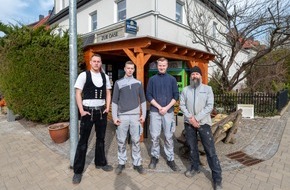 Hentschke Bau GmbH: Hentschke-Azubi-Projekt st&auml;rkt Treffpunkt im Viertel rund um die &bdquo;Oase&ldquo;